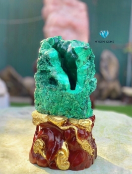 Núi Đá Khổng Tước-Malachite
